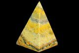 Polished Bumblebee Jasper Pyramid - Indonesia #115002-1
